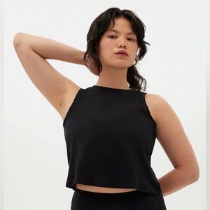 Girlfriend Collective cropped tank